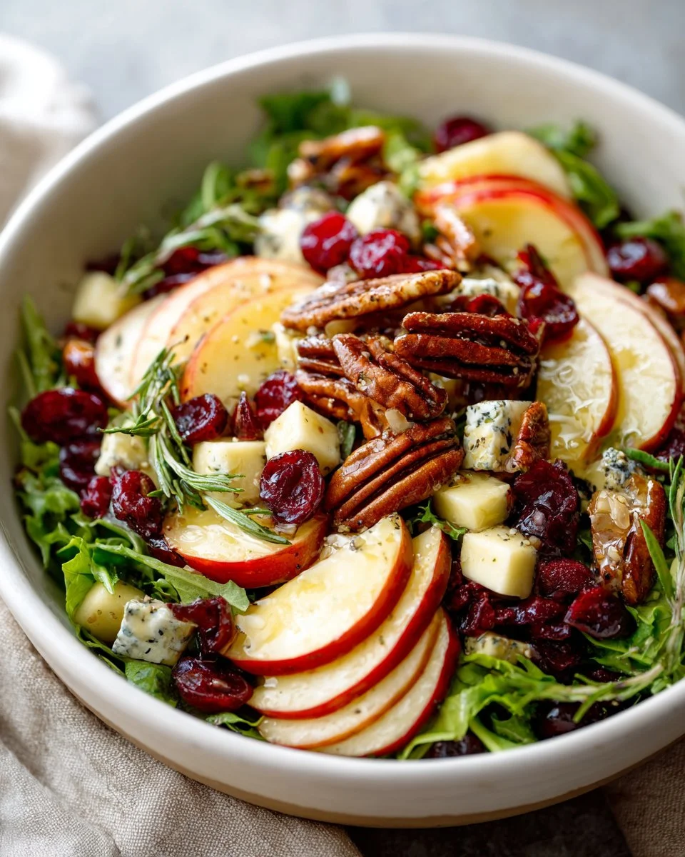 Apple Cranberry Pecan Salad
