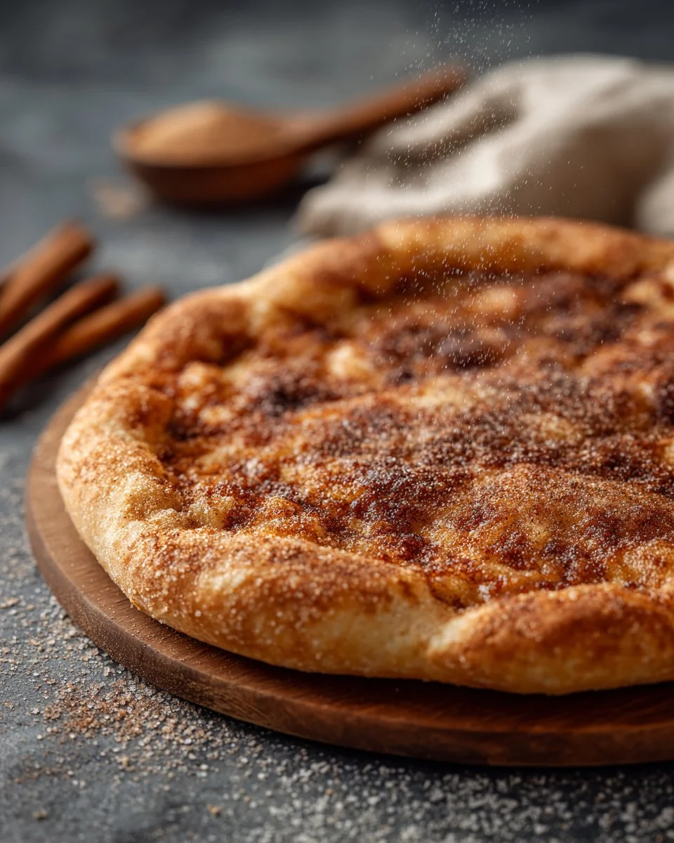 Cinnamon Sugar Pizza