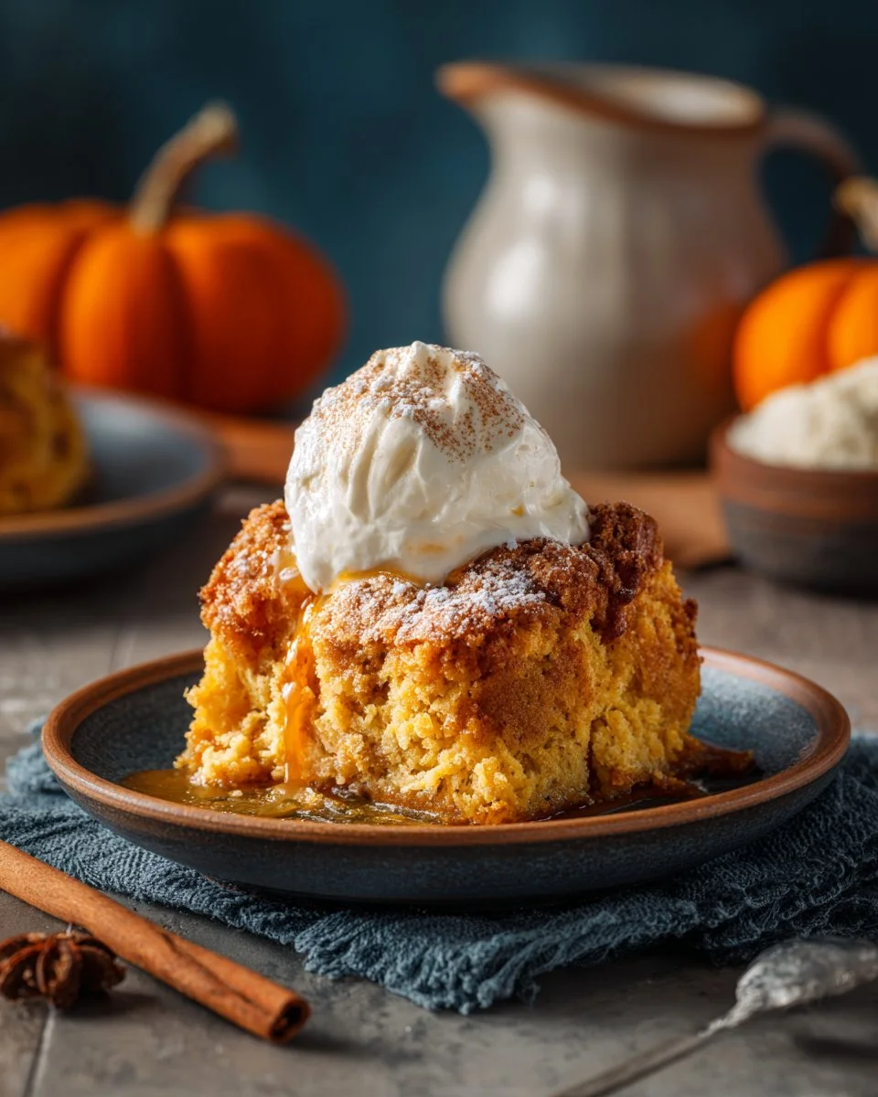 Easy Pumpkin Dump Cake