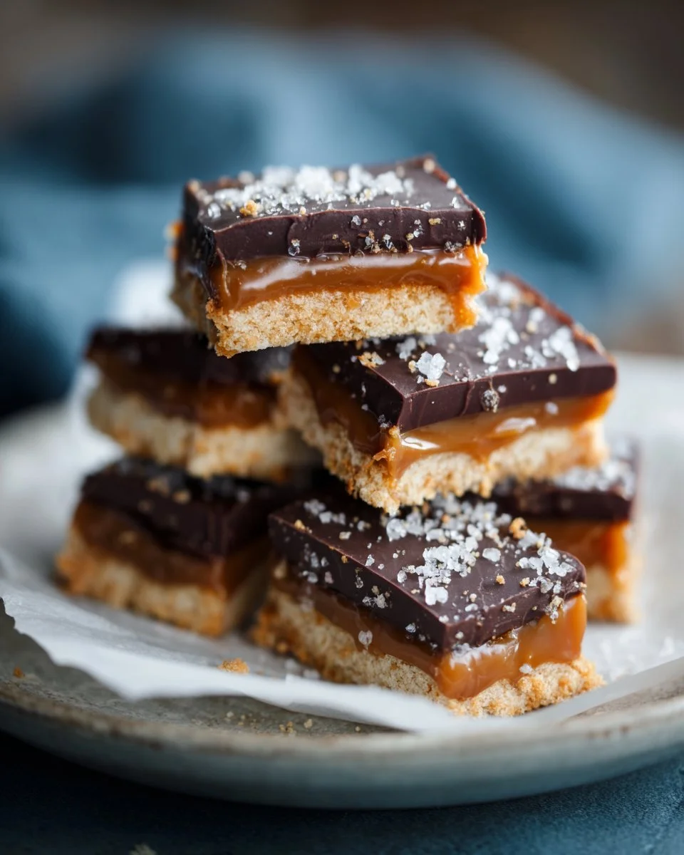 Easy Salted Caramel Cracker Bites