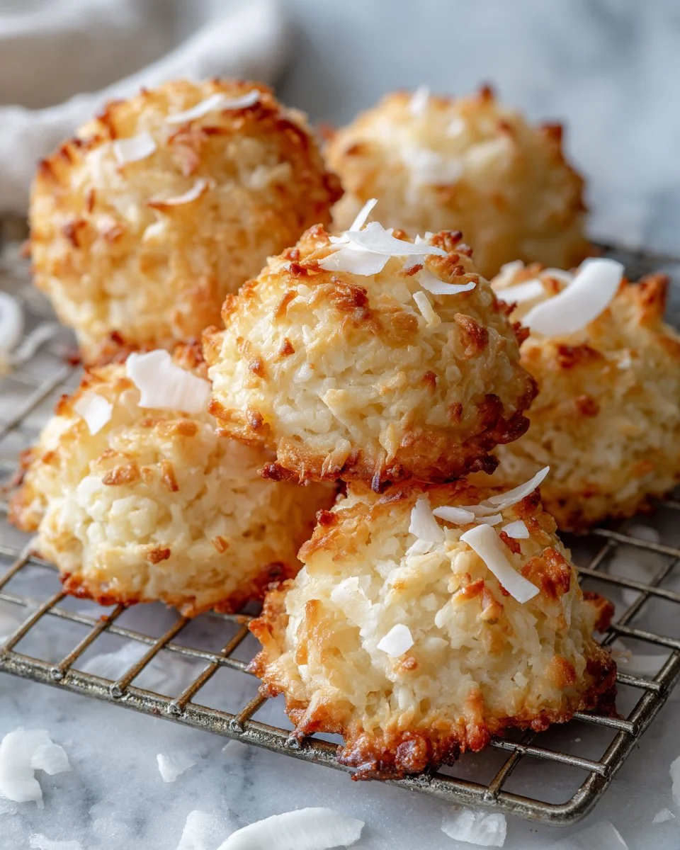 Soft & Buttery Coconut Cookies