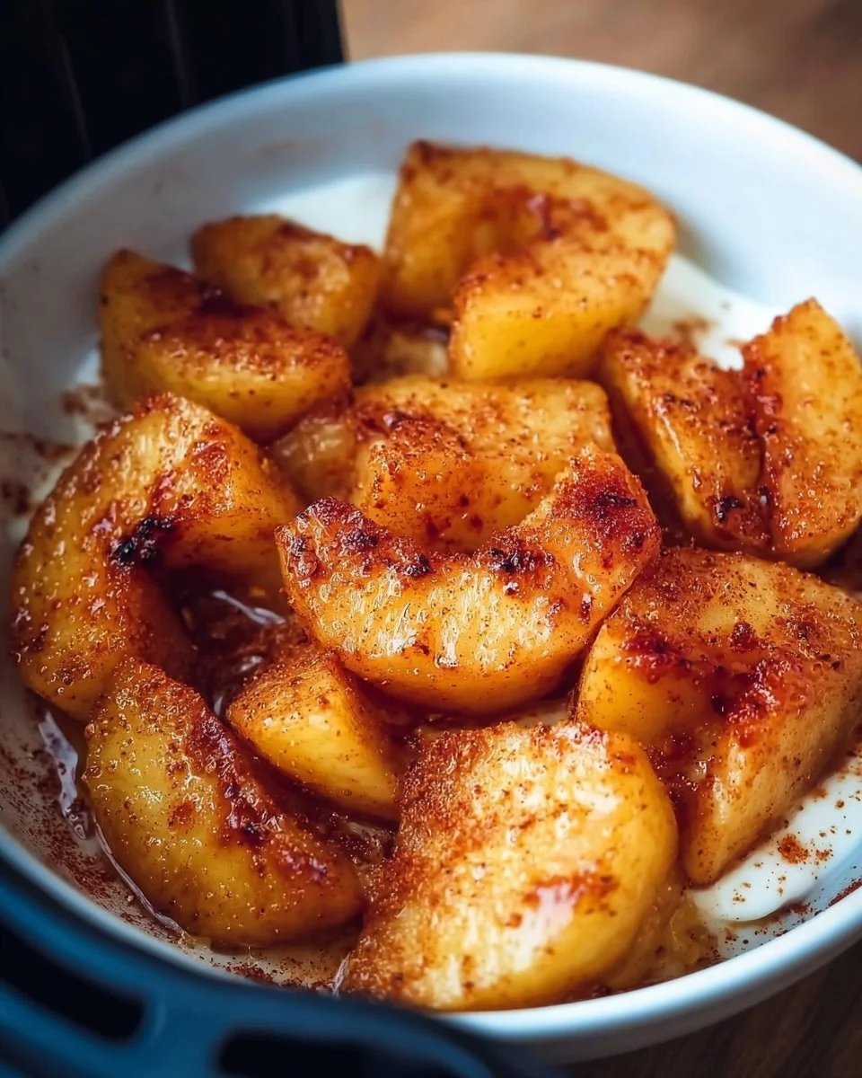 Easy Air Fryer Apples Dessert