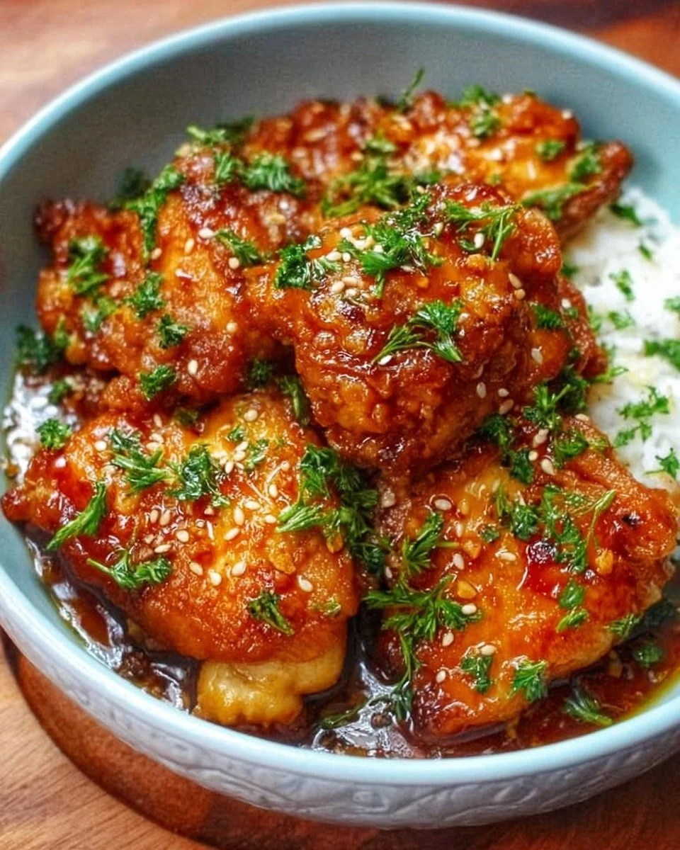 Honey Garlic Chicken