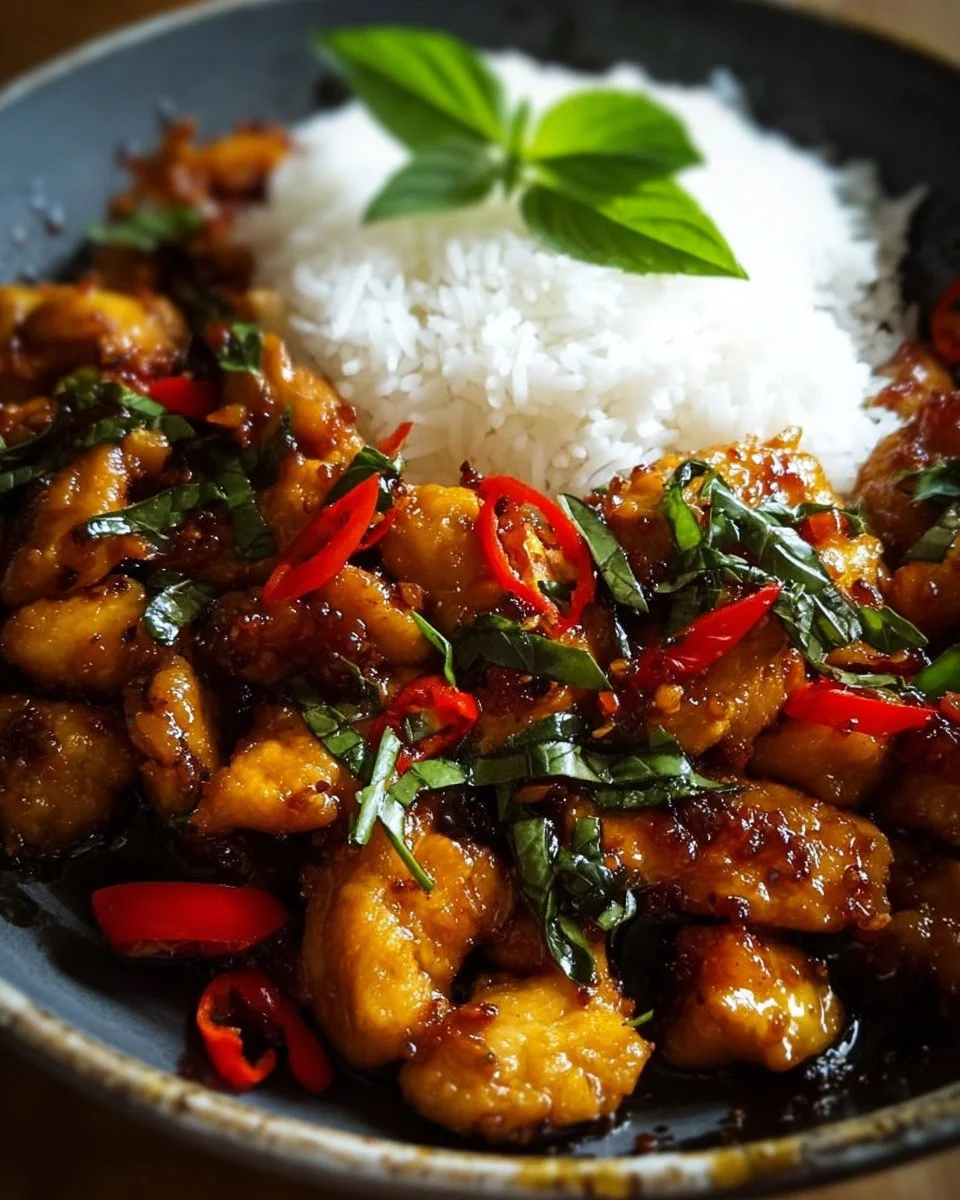 The Best Sweet And Spicy Thai Chicken